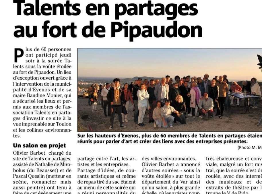 Retour sur notre première soirée sous la voûte étoilée d’Evenos